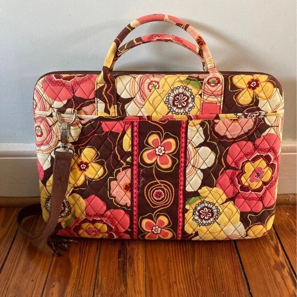 Vera Bradley laptop/crossbody set - Picture 2 of 9